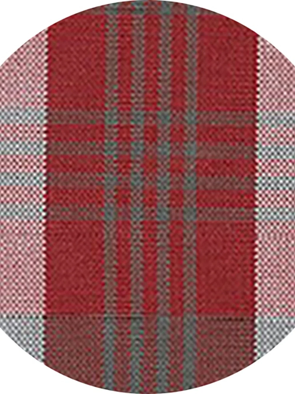 Back to School Uniform Plaid Small Bow with Heart Button Center- Plaid 259